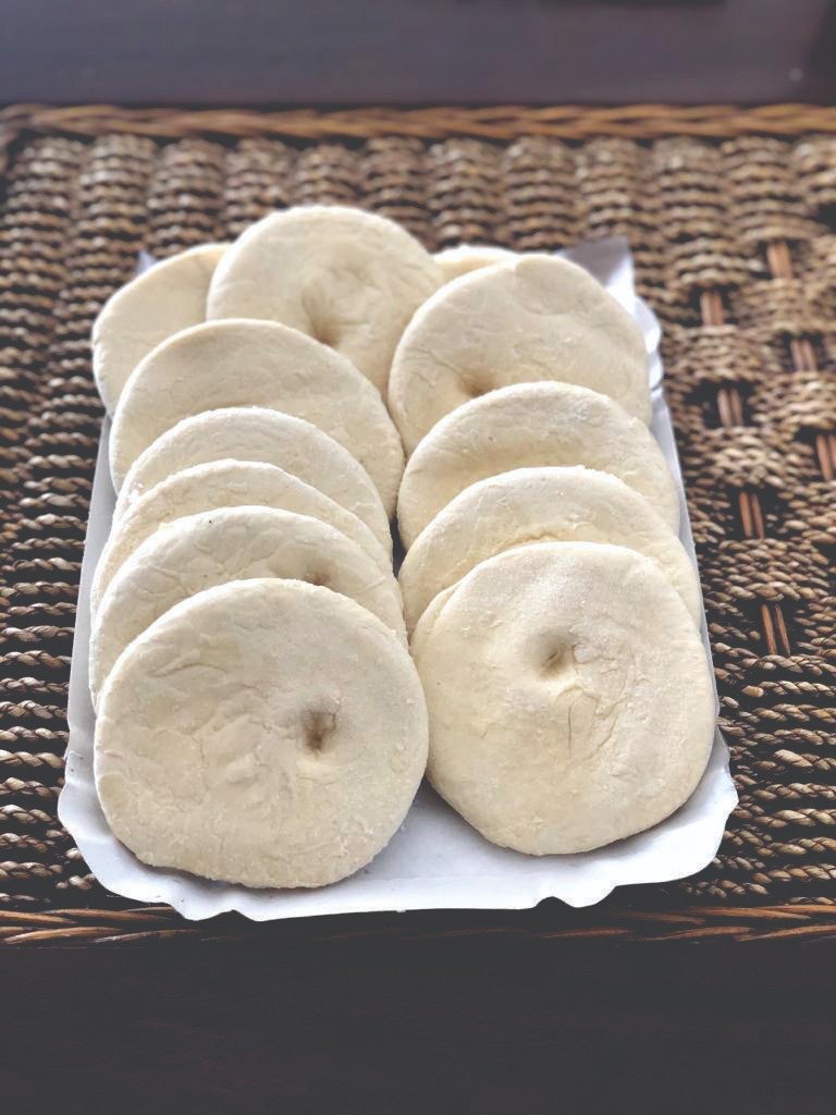 Tortitas raspadas