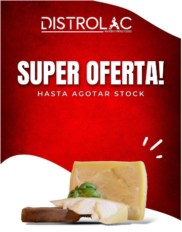  Queso sardo Distrolac x kg:$9499
